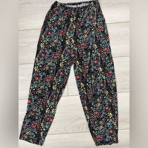 Storq floral maternity pants